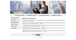 Desktop Screenshot of cheuscript.com.br